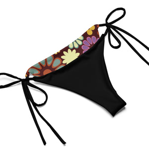 Eco Flower Power Recycled String Bikini - Area F Island Clothing