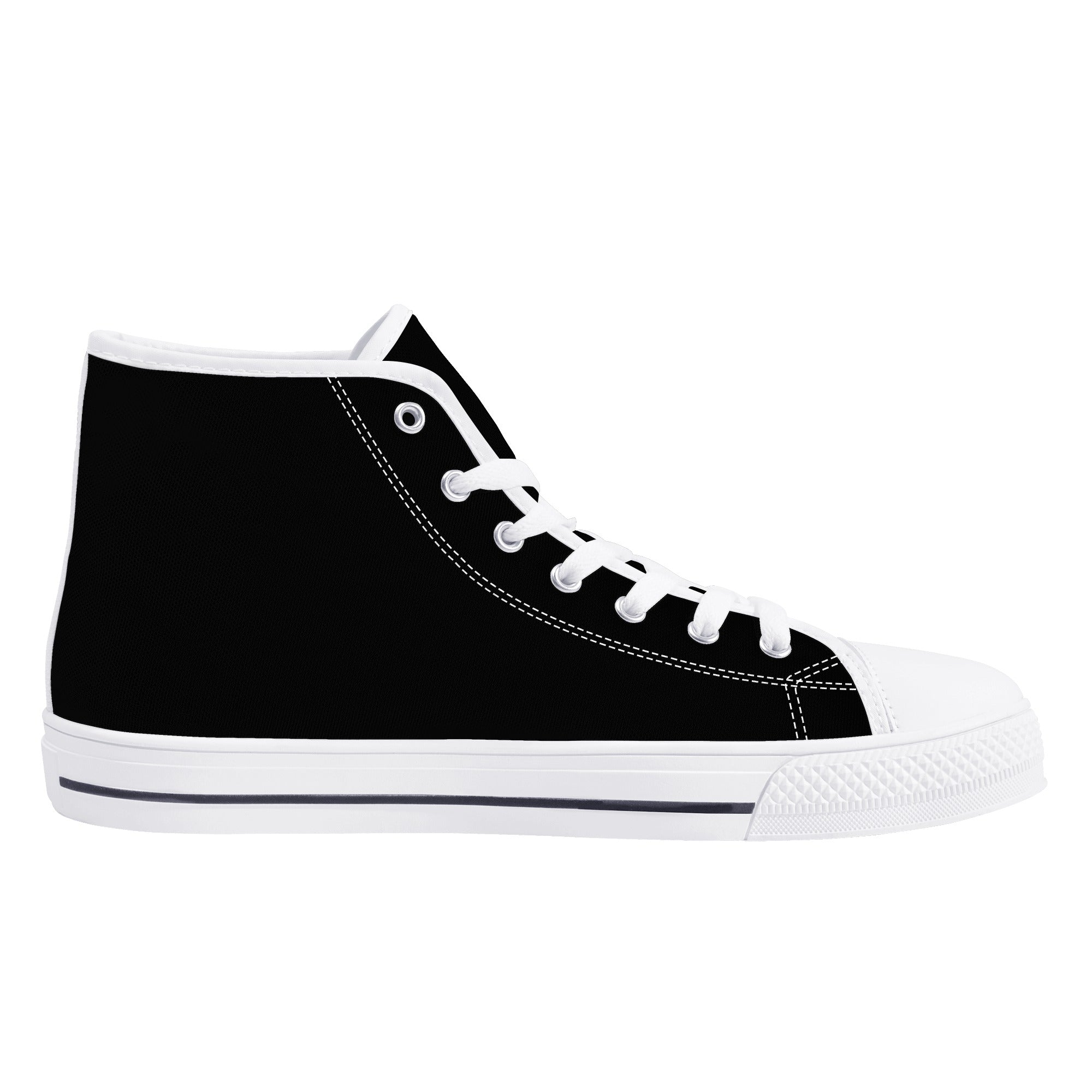 Radiant Hue Women's High Top Canvas Rave Sneakers