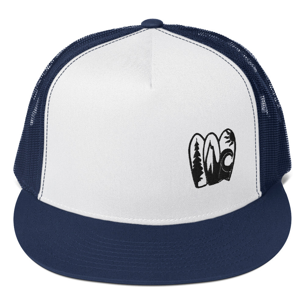 West Coast Surf Trucker Cap - Area F Island Clothing