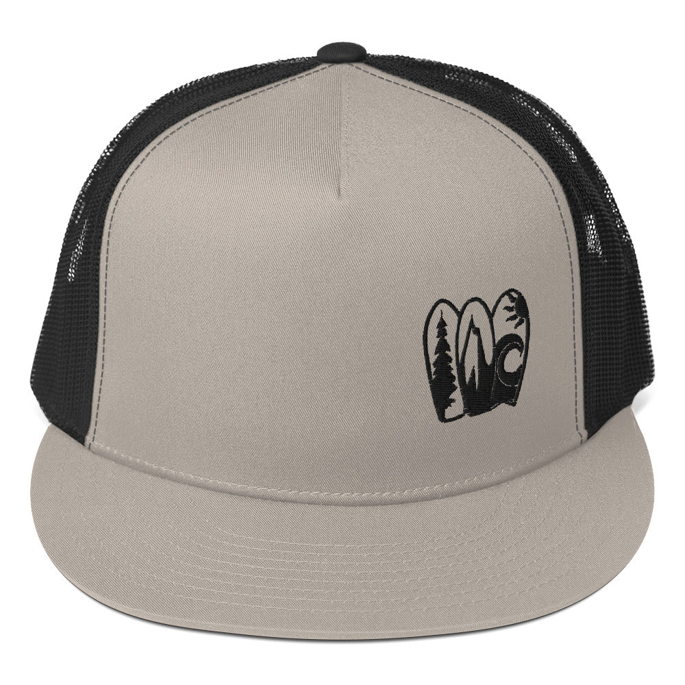 West Coast Surf Trucker Cap - Area F Island Clothing