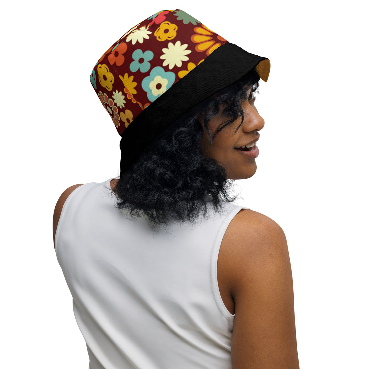 Retro Collection Reversible bucket hat - Area F Island Clothing