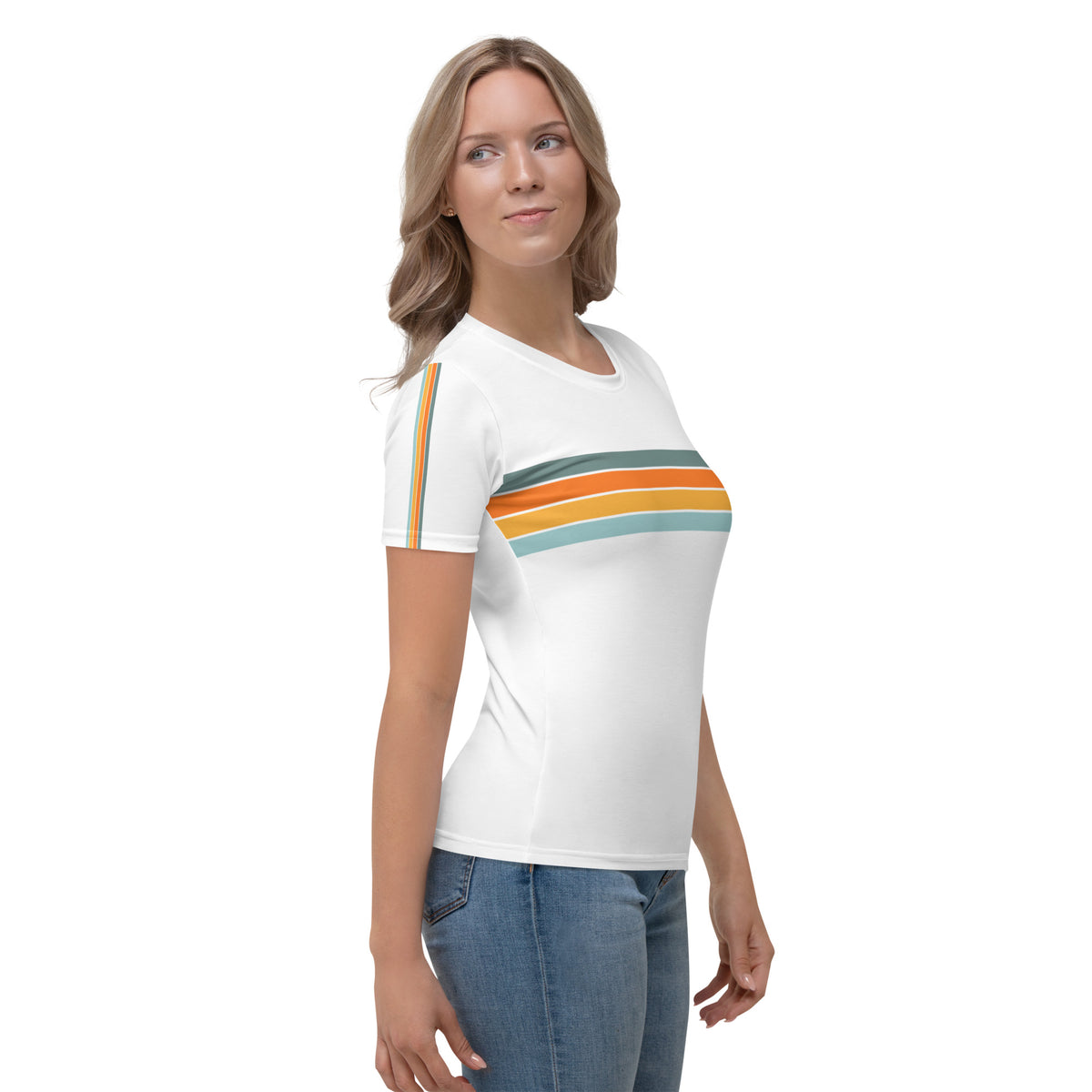 Retro Vibe Women&#39;s Activewear T-shirt - Retro Vibe collection - Area F Island Clothing