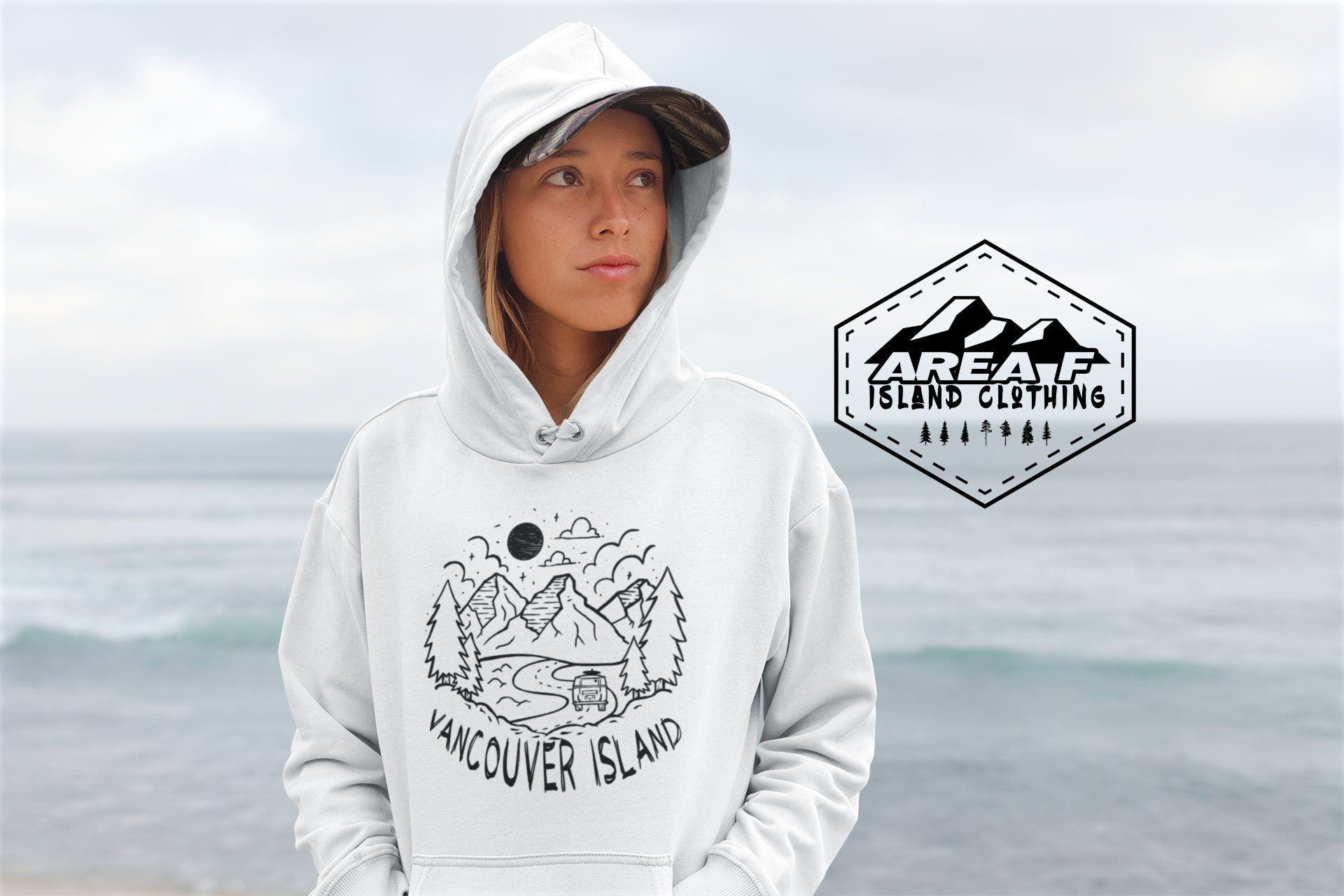 Vancouver Island Hoodie Unisex Hoodie - Area F Island Clothing