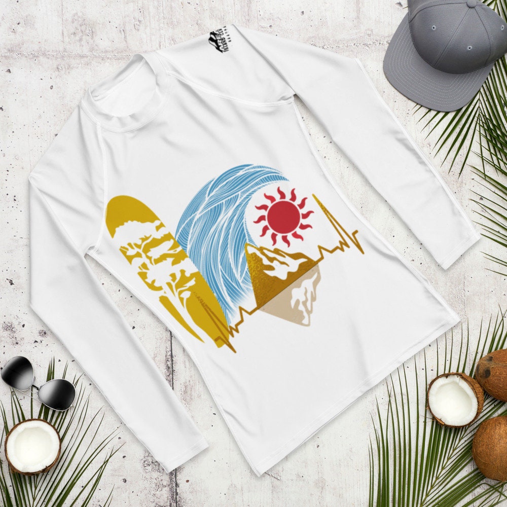 West Coast Rash Guard - Men's Rash Guard - Area F Island Clothing