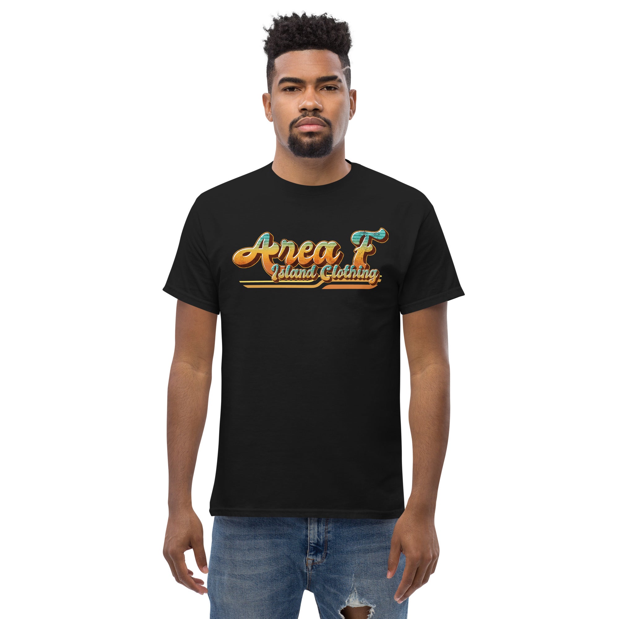 Area F Retro Men's classic shirt - Area F Island Clothing