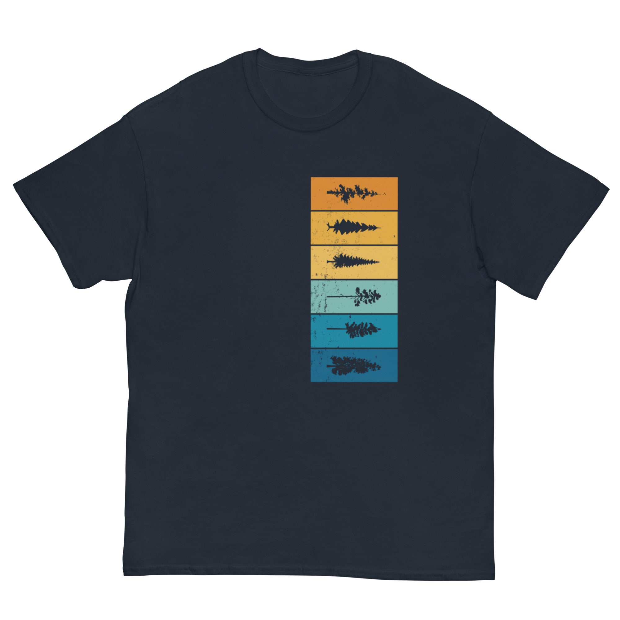 Sunset Trees - Men's classic tee - Area F Island Clothing