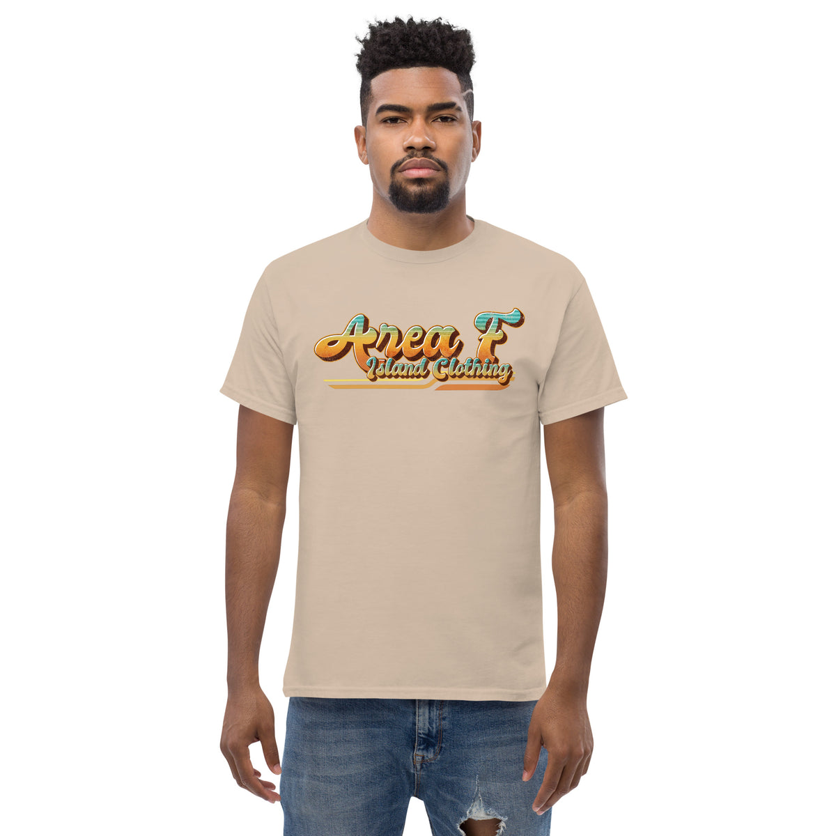 Area F Retro Men&#39;s classic shirt - Area F Island Clothing