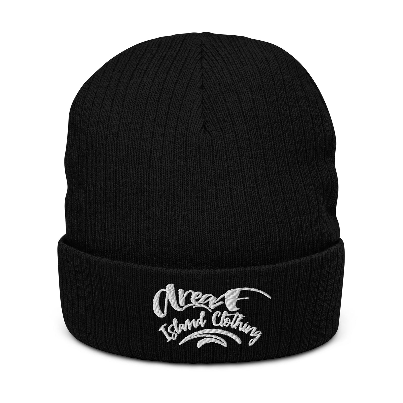 Area F Island Clothing Ribbed knit beanie - Area F Island Clothing